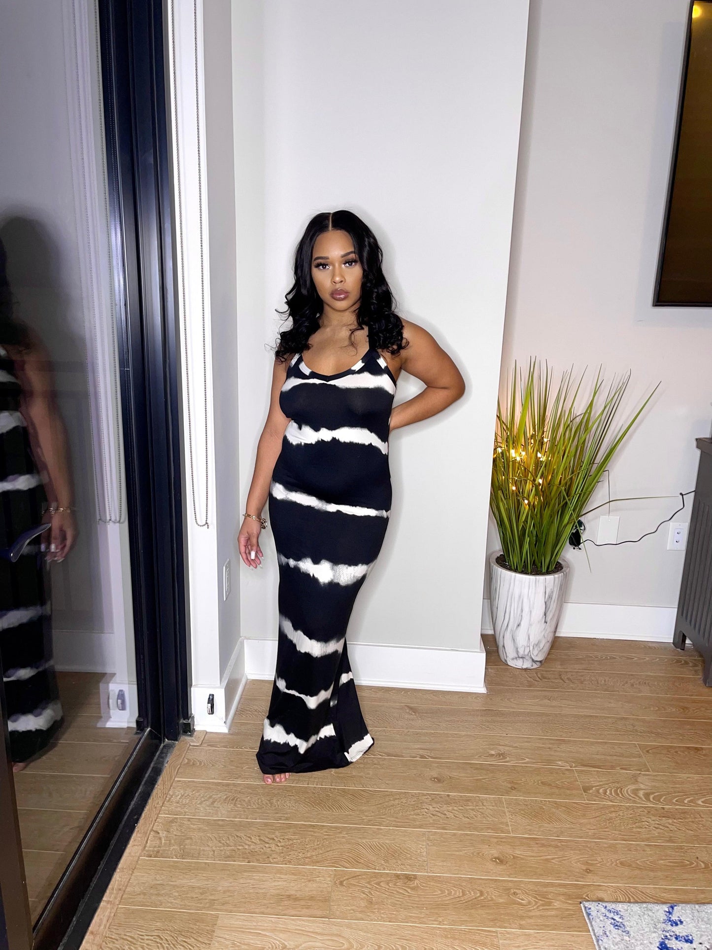 Zebra Dress - Lecurveculturellc