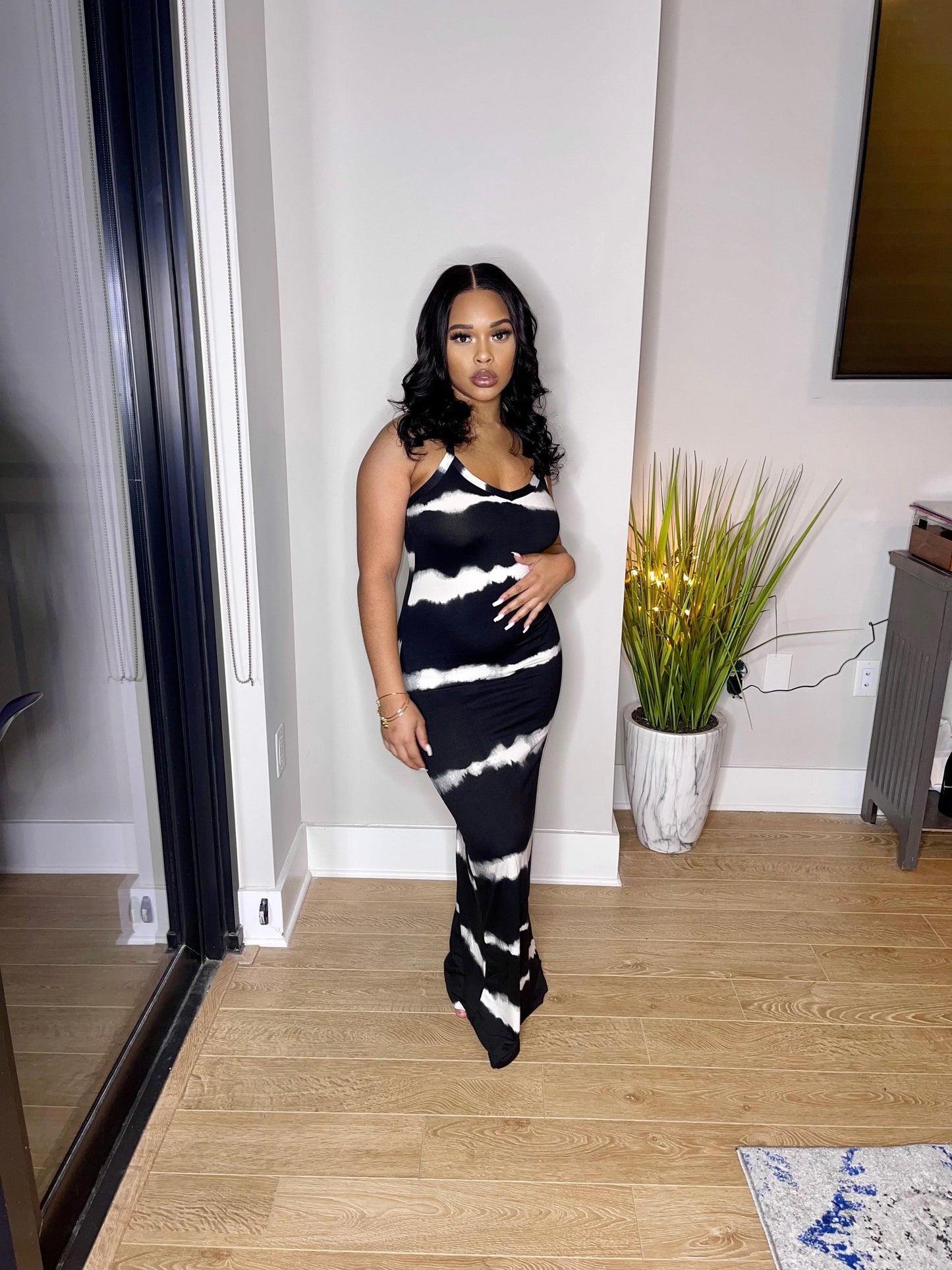 Zebra Dress - Lecurveculturellc