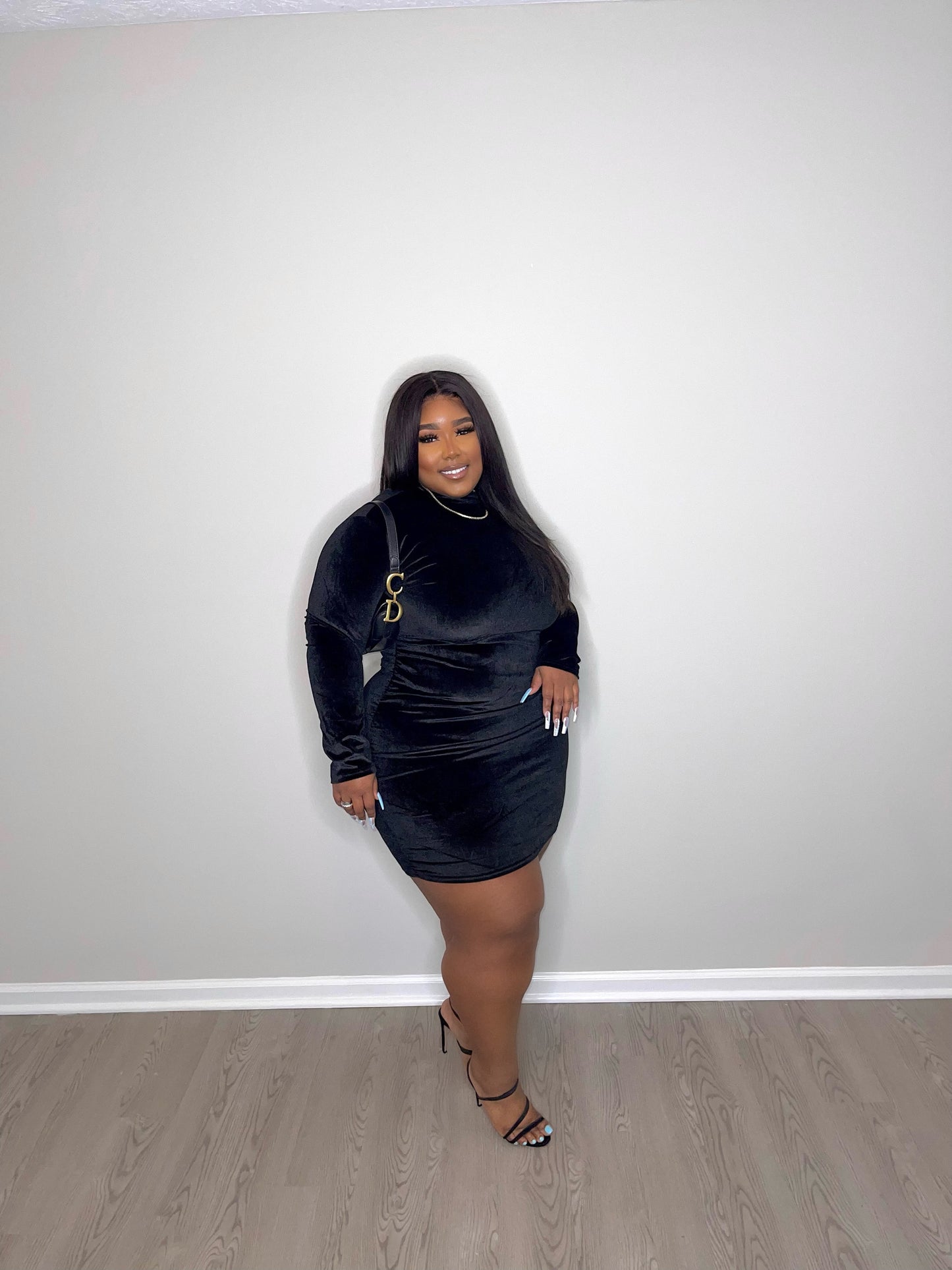 Black Velour dress