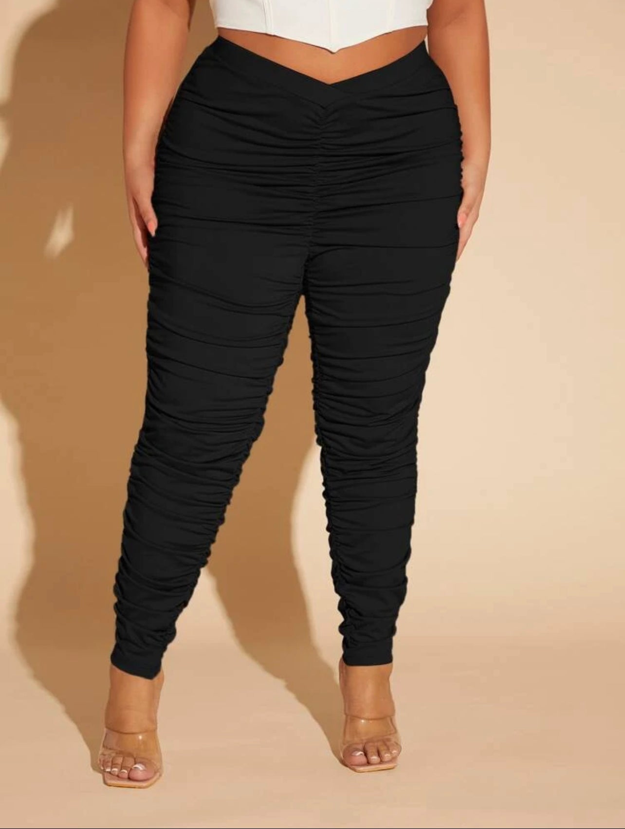 Ruched Pants