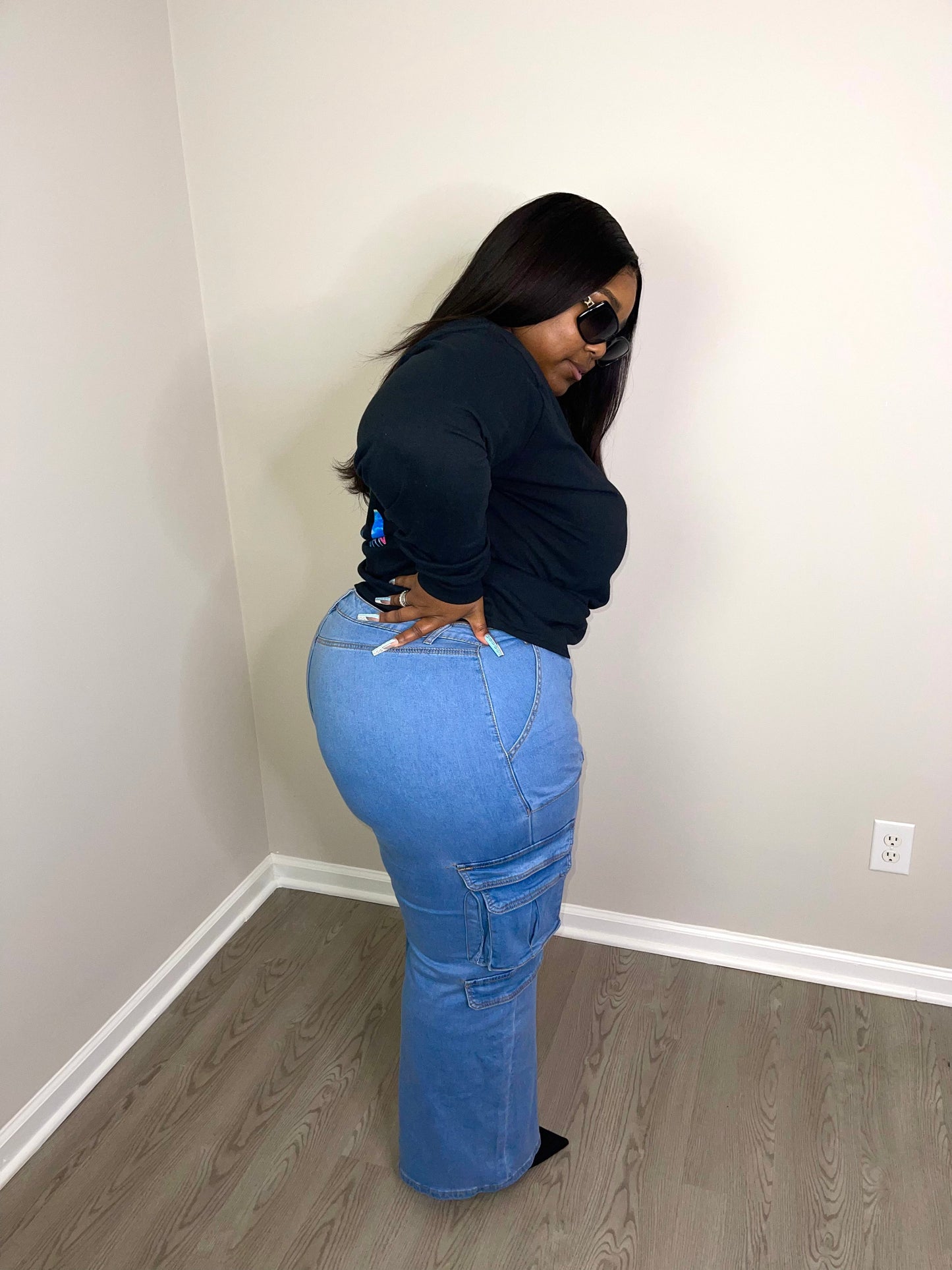 Boyfriend cargo jeans