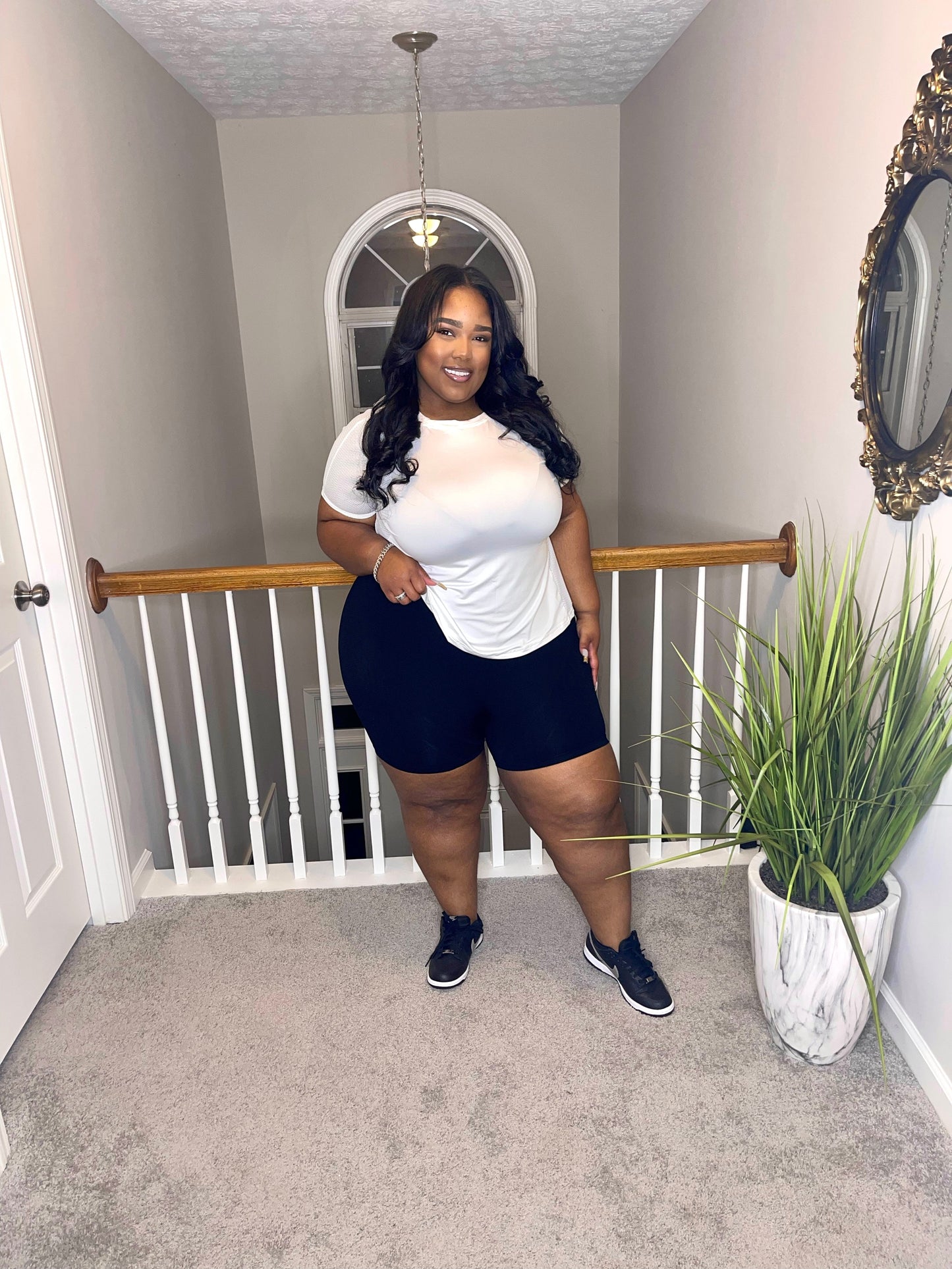 White sports T