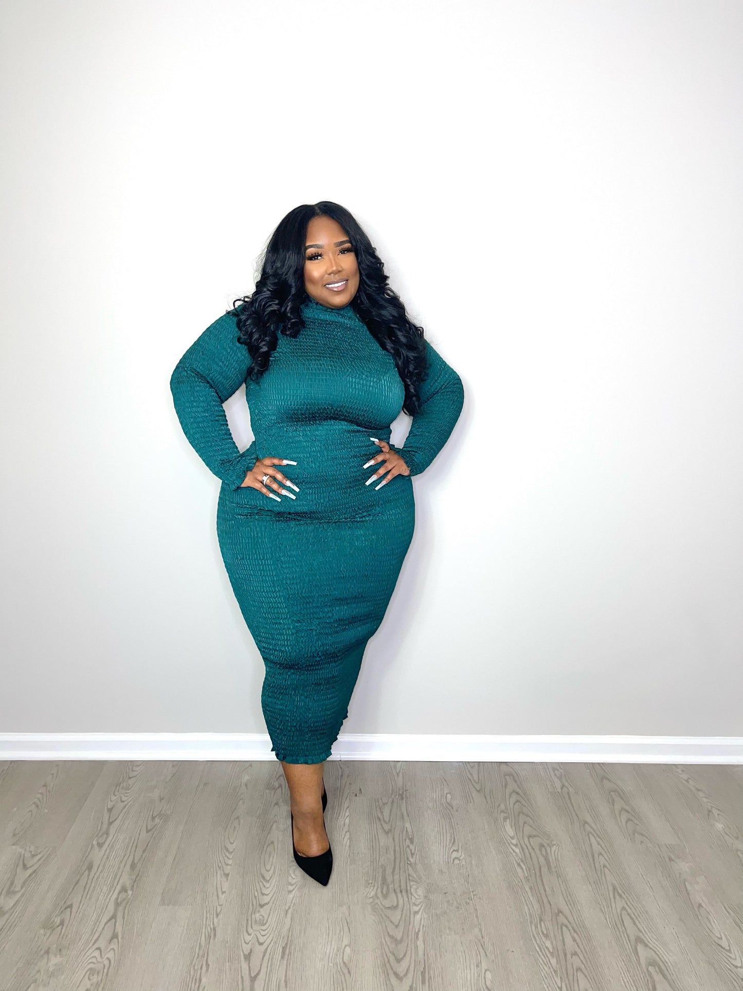Green Bae dress