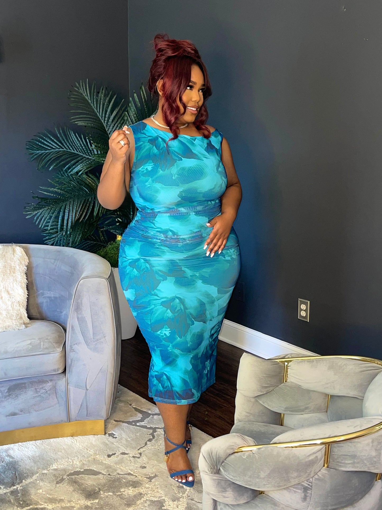 Deep Blue Sea Dress