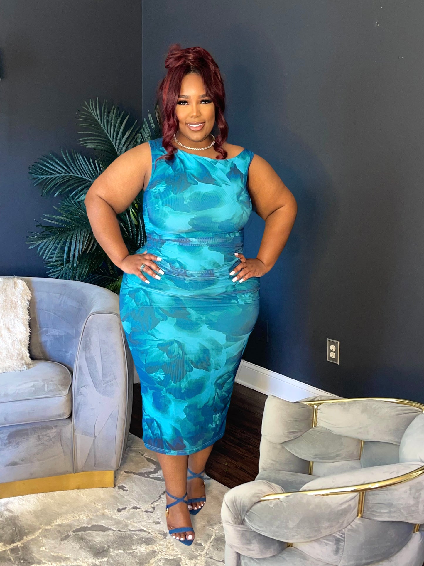 Deep Blue Sea Dress