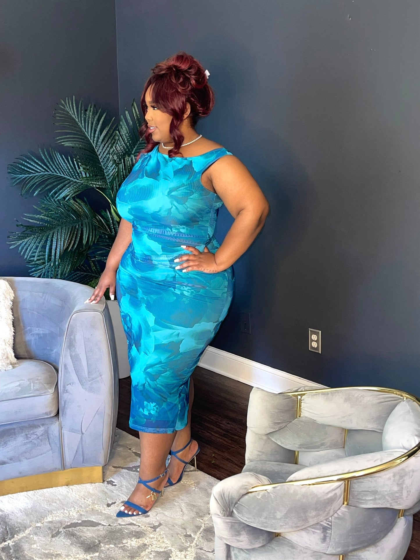 Deep Blue Sea Dress
