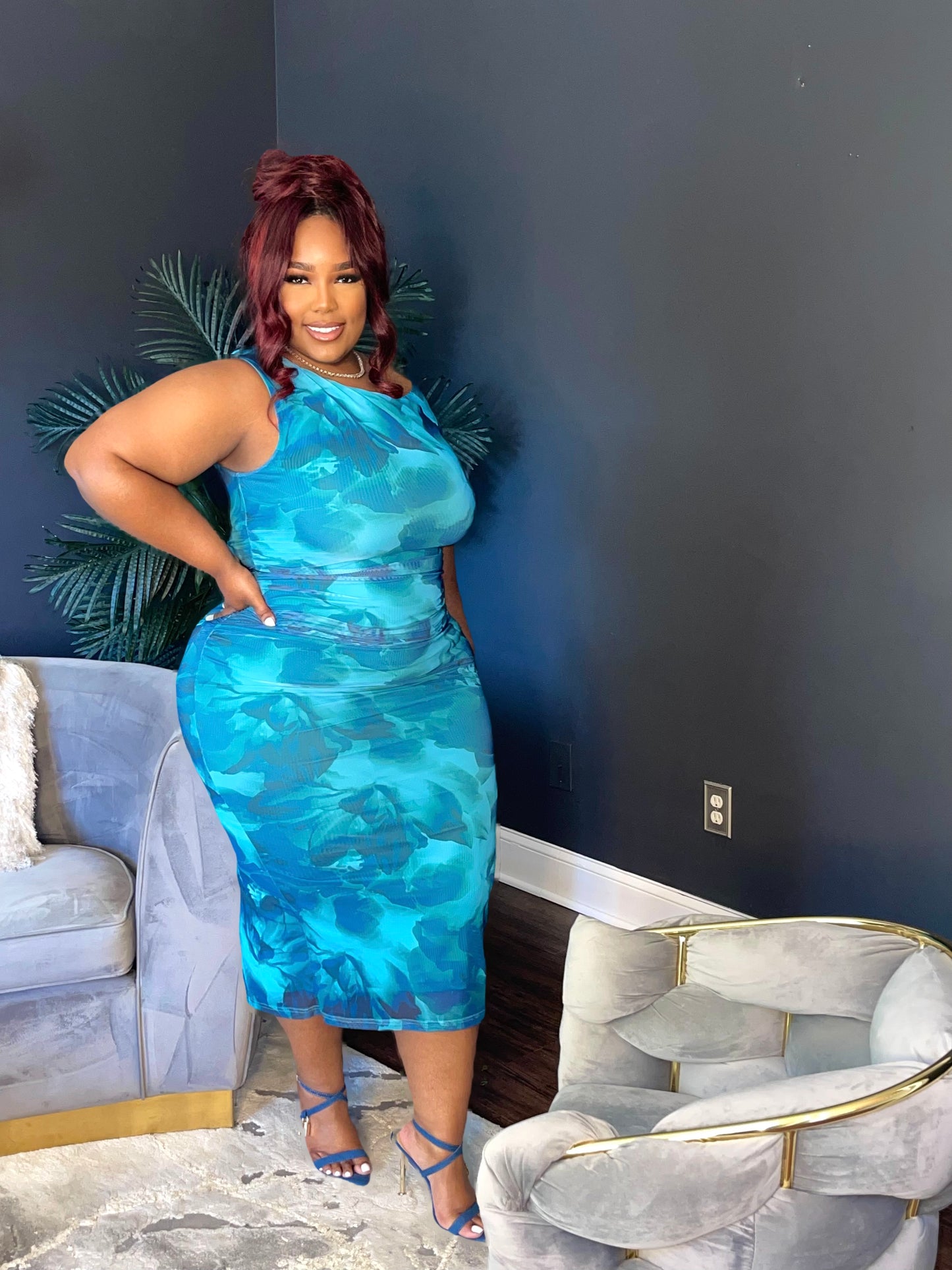 Deep Blue Sea Dress
