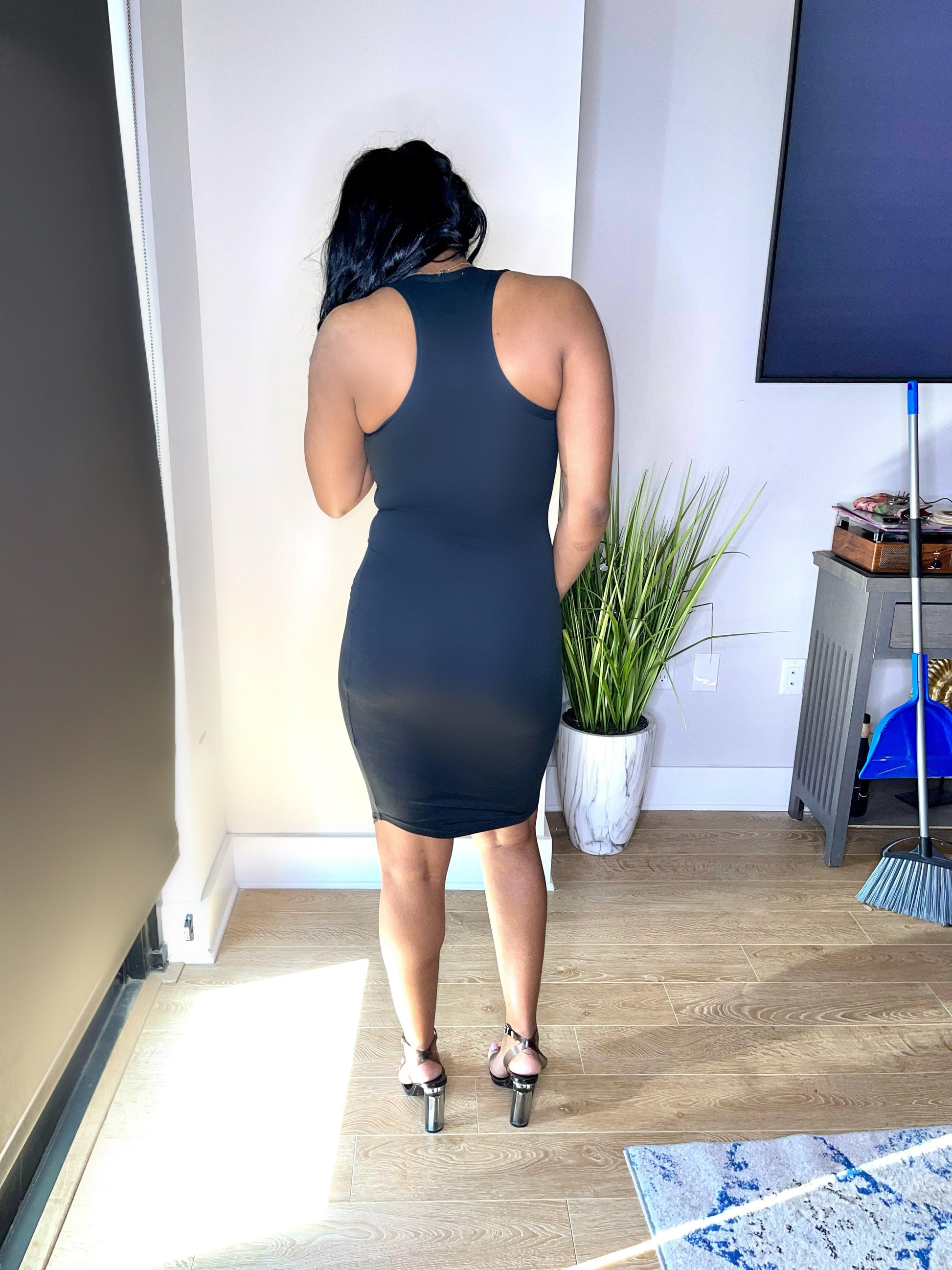 Basic Midi dress - Lecurveculturellc