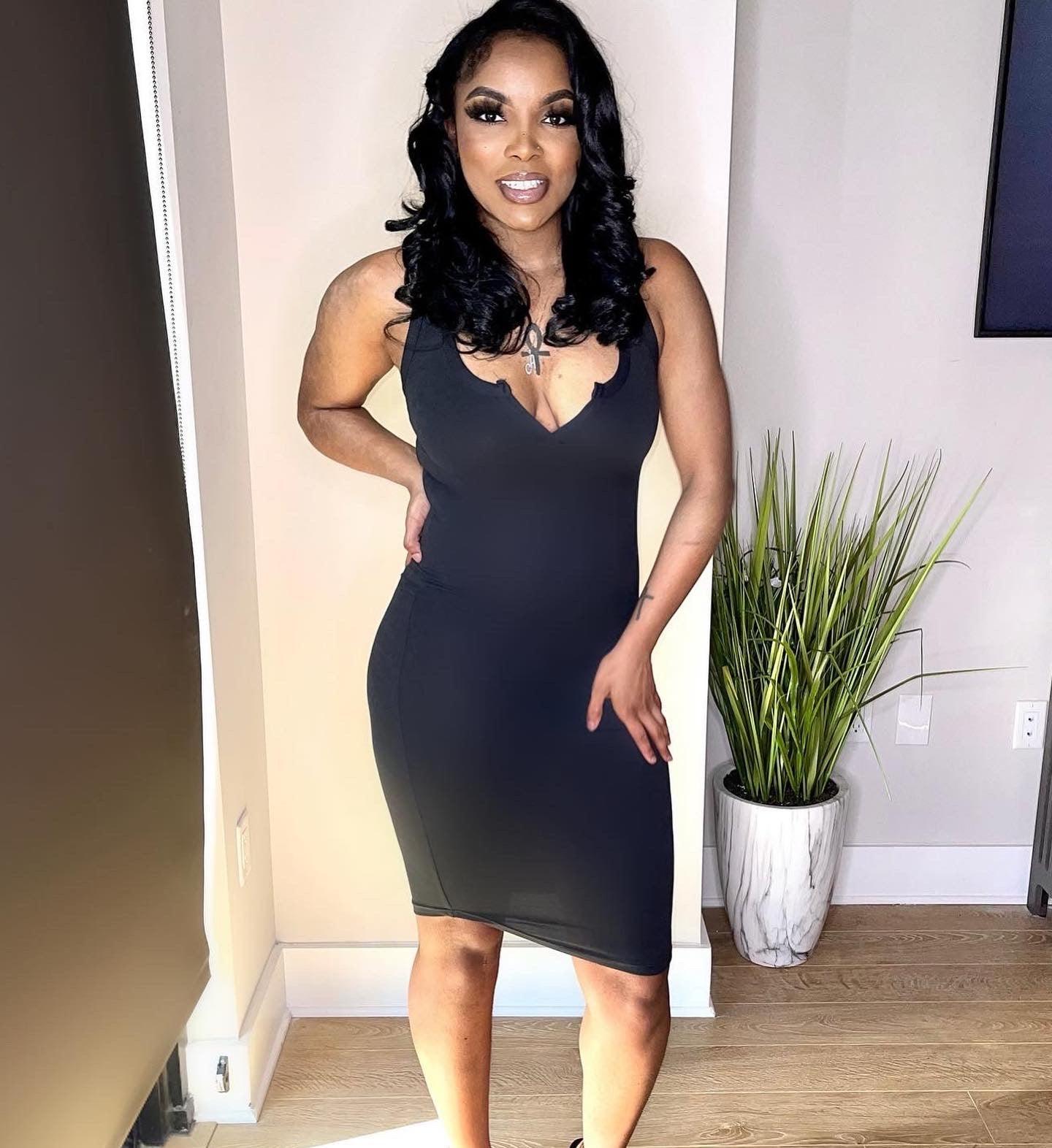 Basic Midi dress - Lecurveculturellc