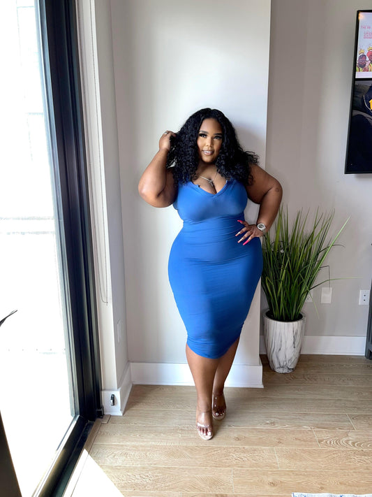 Basic Midi dress - Lecurveculturellc