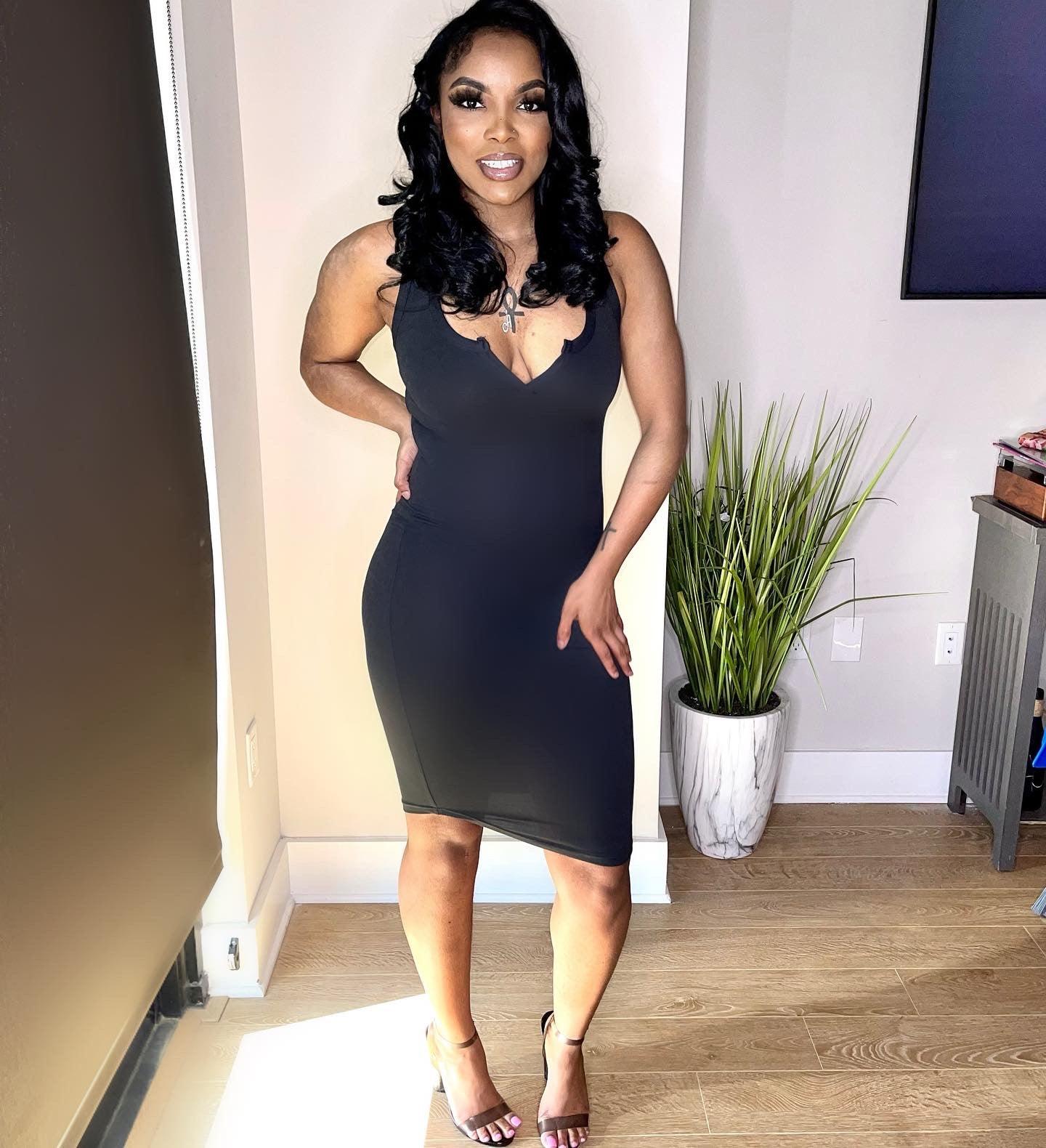 Basic Midi dress - Lecurveculturellc